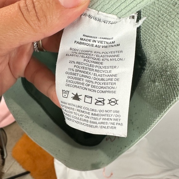 Nike Pro compression 3" shorts army green size M - Picture 4 of 5